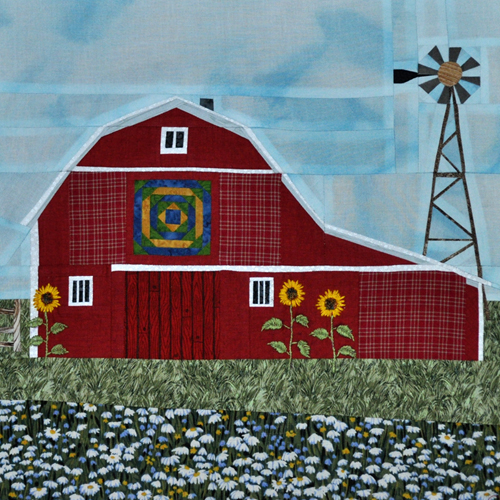 Claudias Quilts Häuser